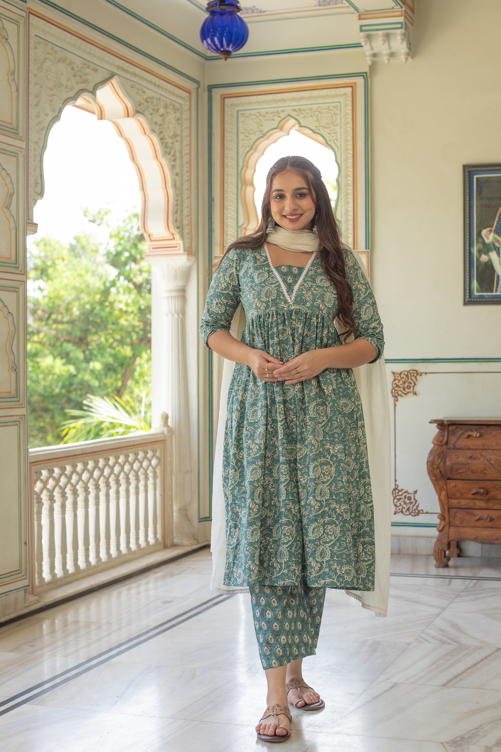 MALHAR KURTA SET - Sarnya