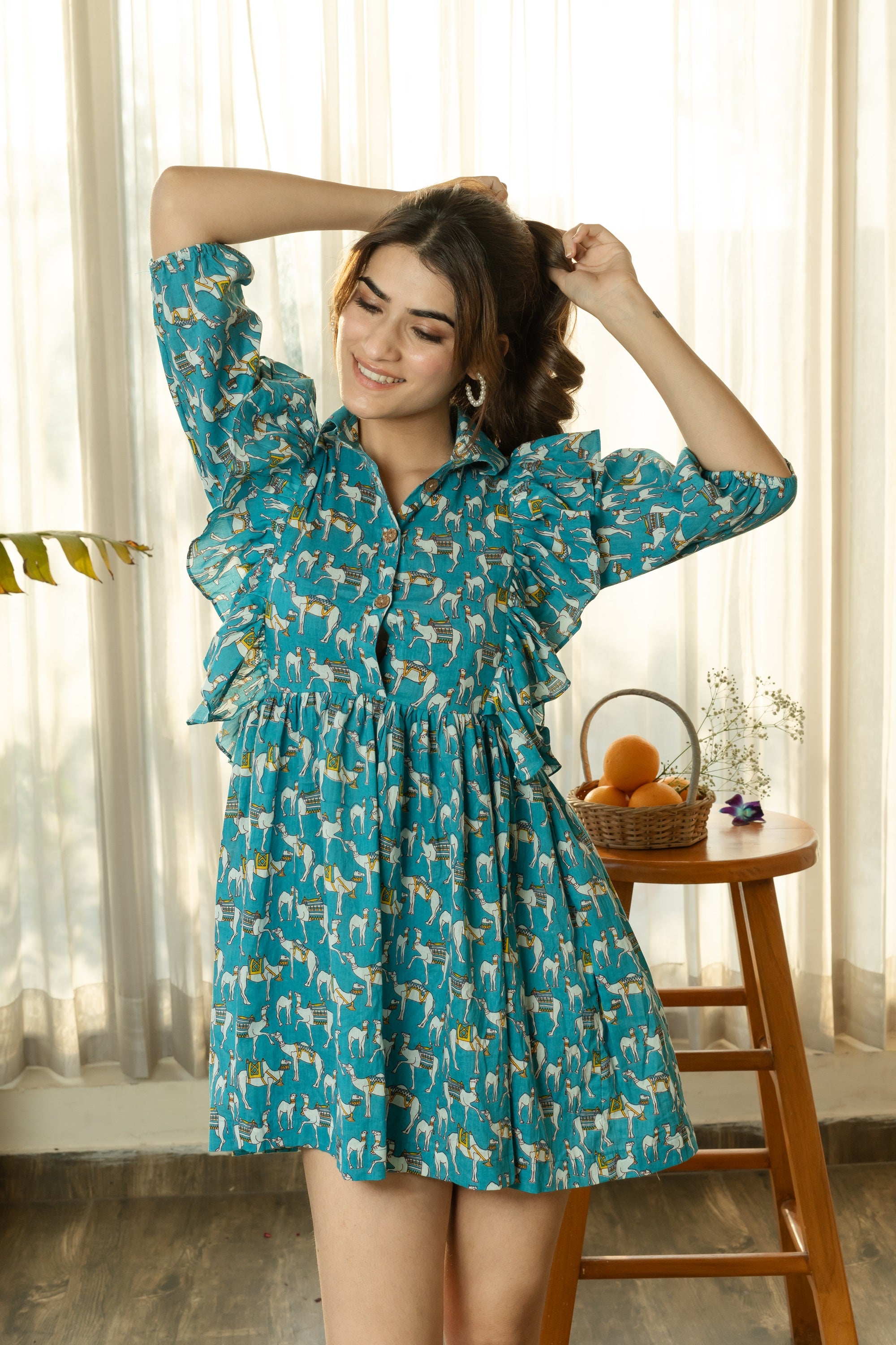 SANTORI SHORT DRESS - Sarnya