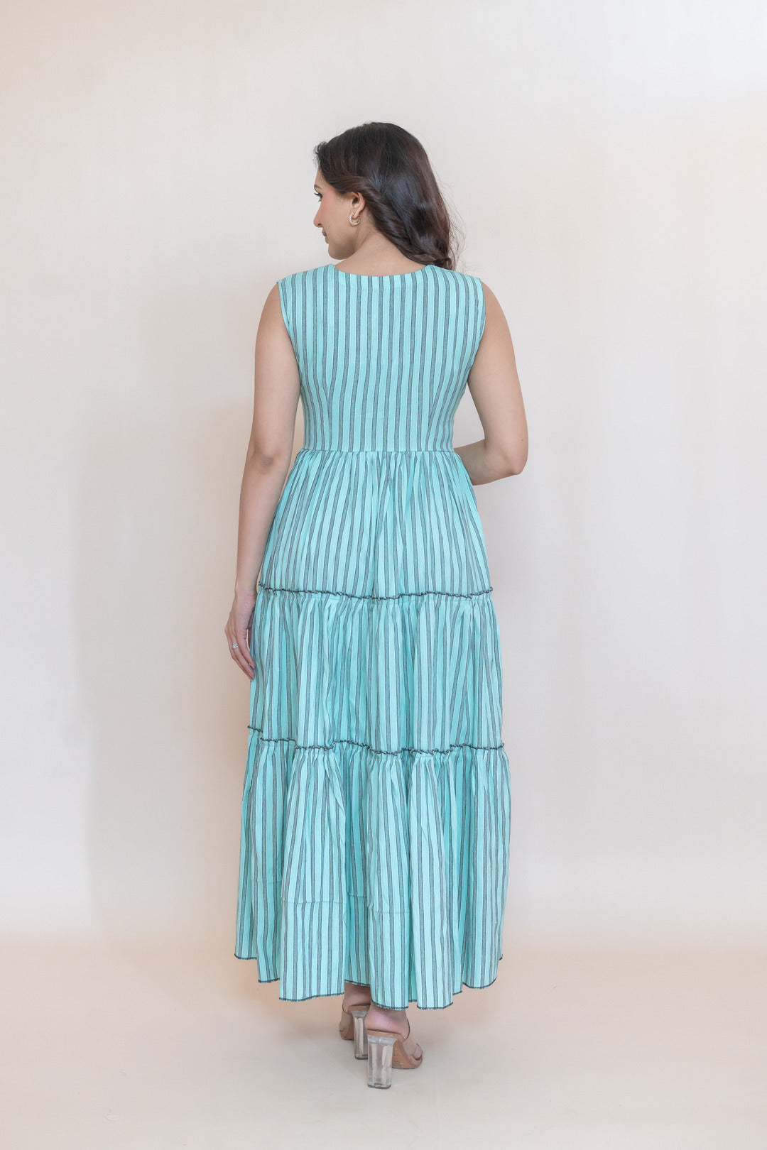 MIST COTTON SLUB DRESS