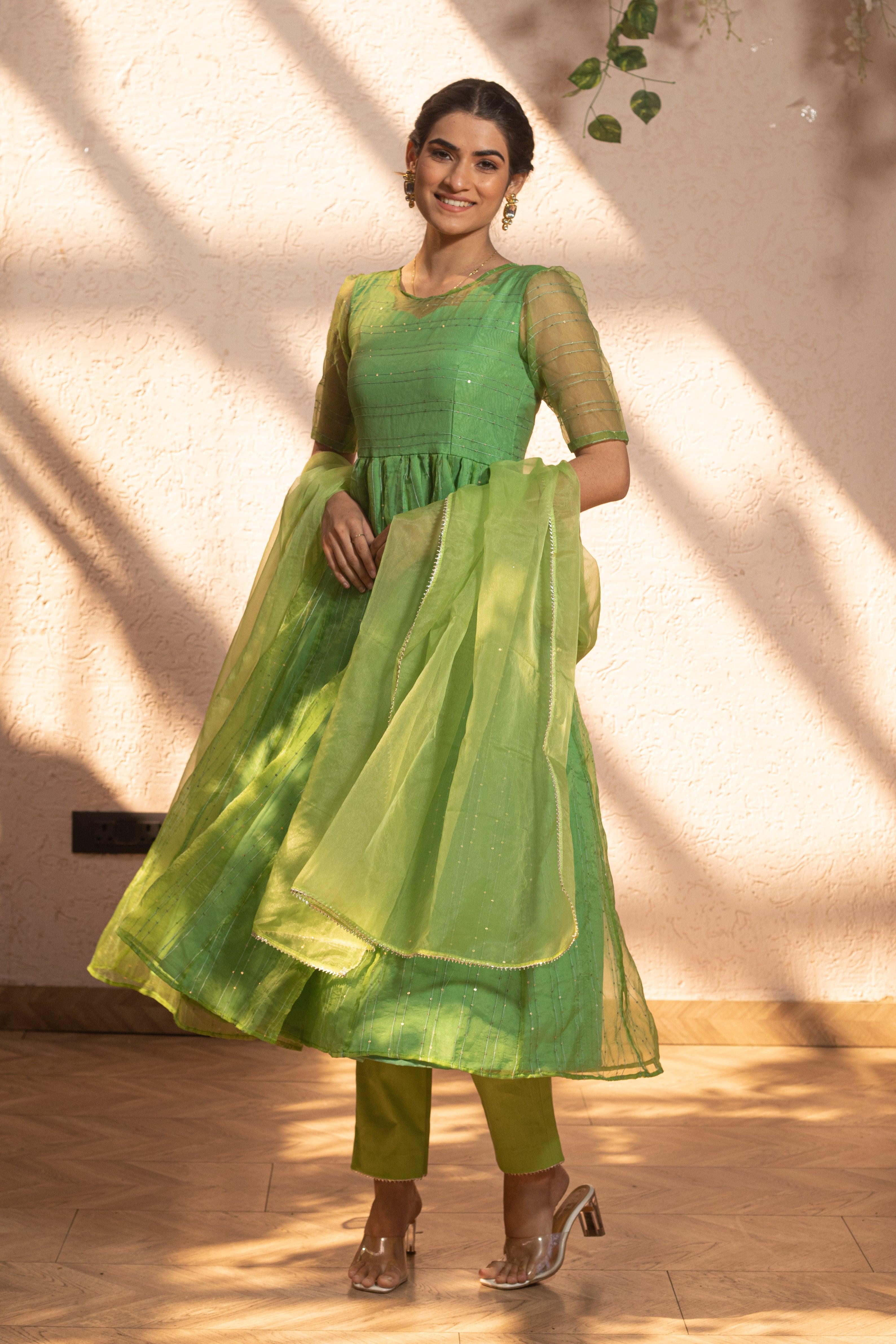 HARIT KURTA SET - Sarnya