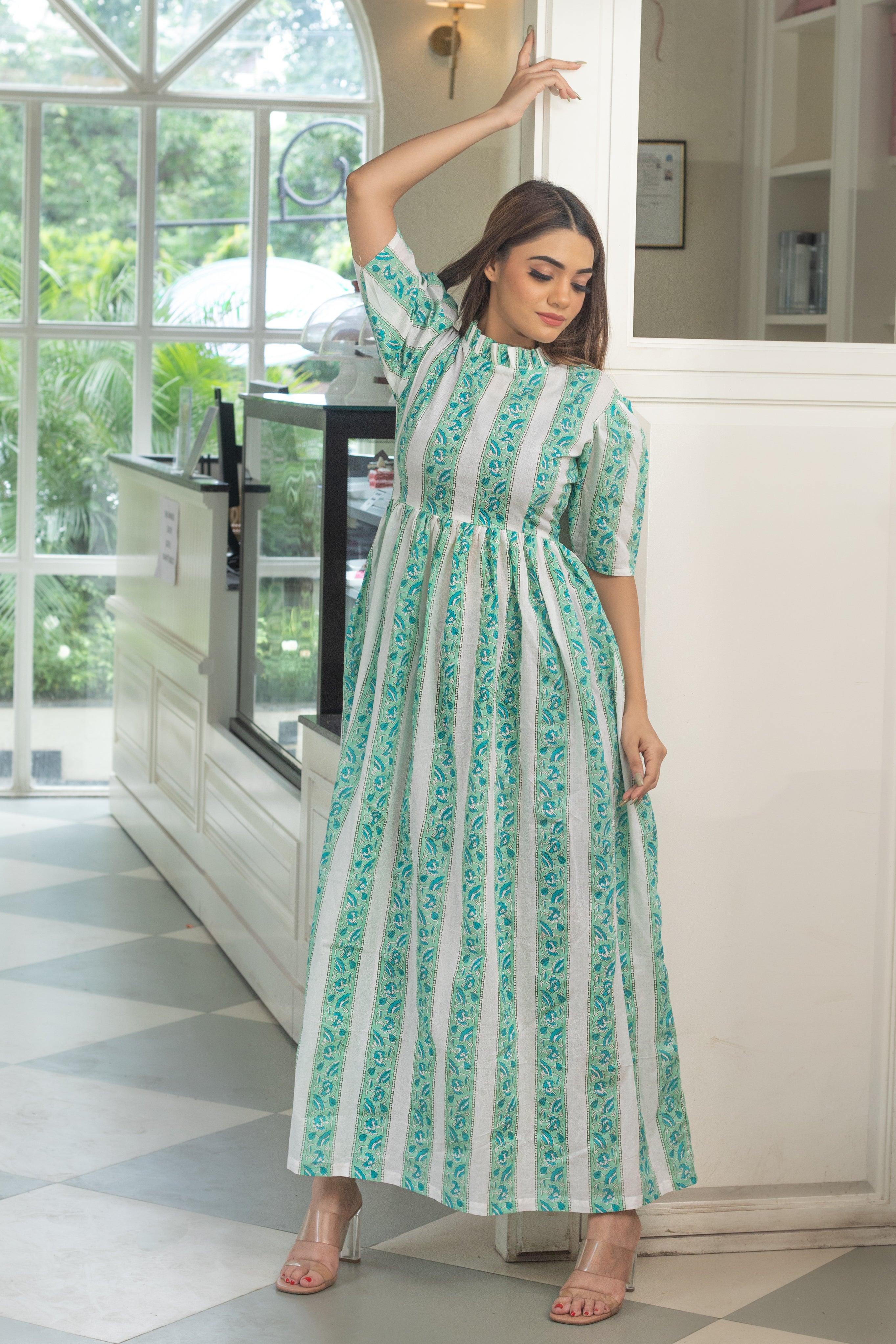 MARINE BREZZY DRESS - Sarnya