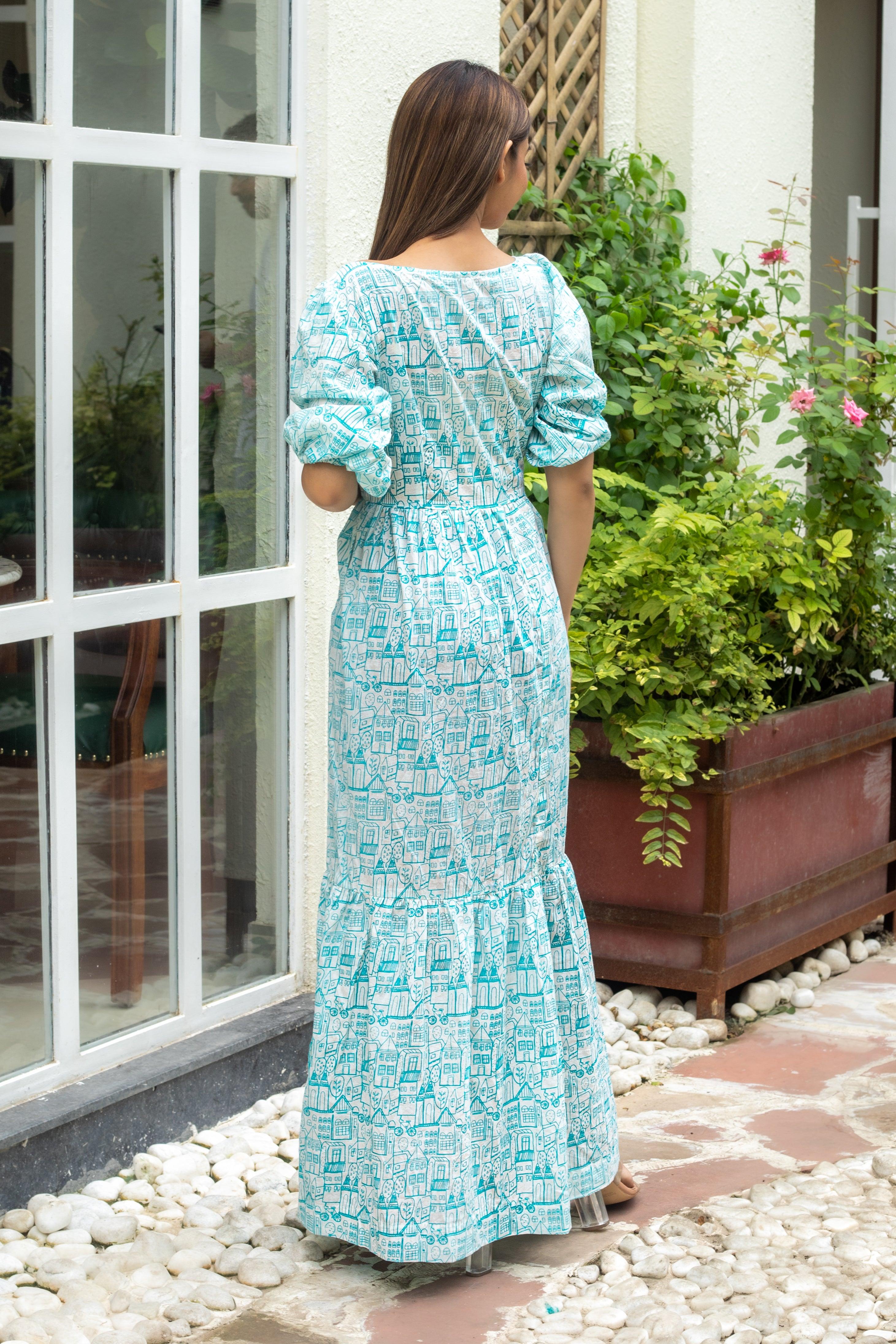 PISTACHIO MINT DRESS - Sarnya