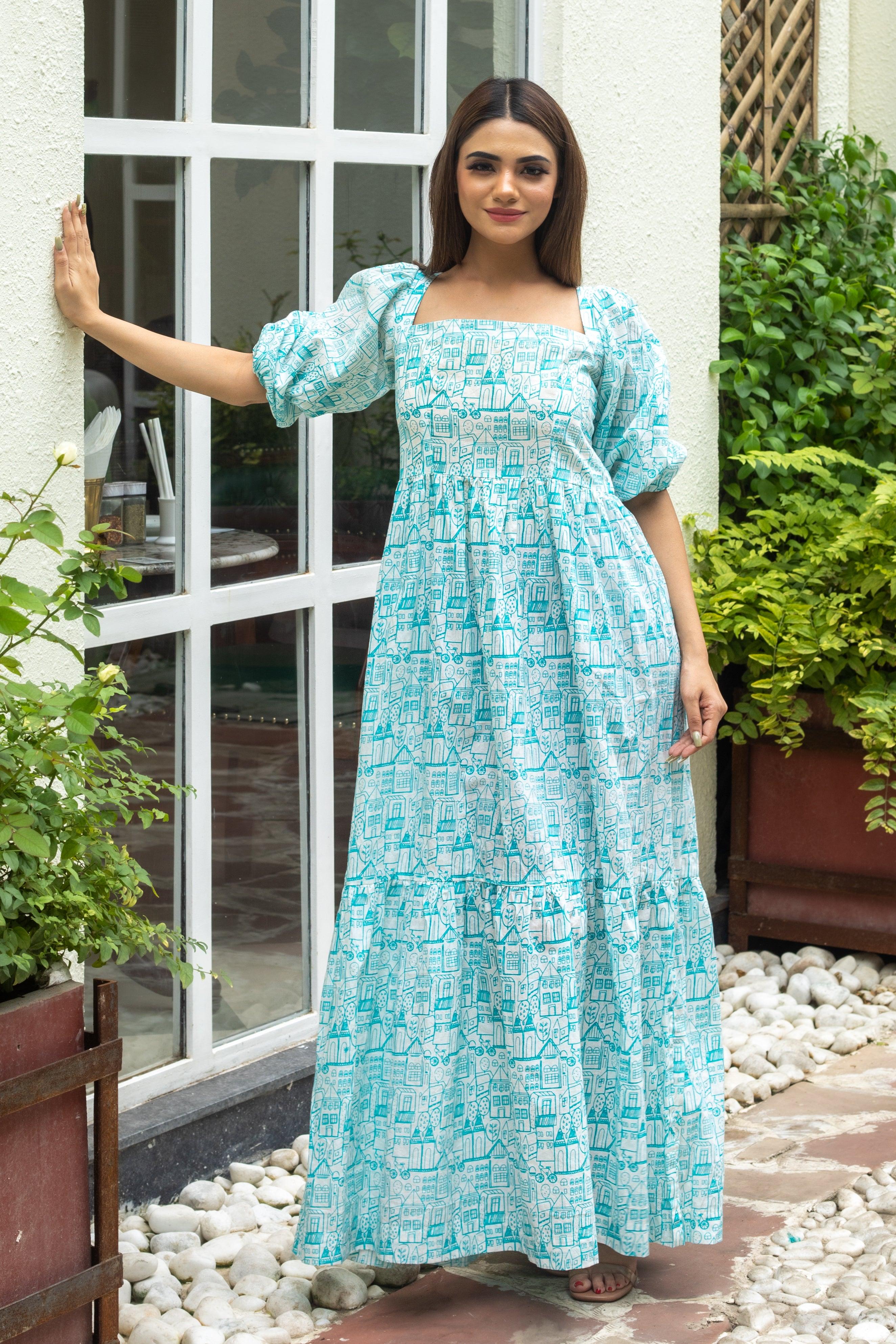 PISTACHIO MINT DRESS - Sarnya