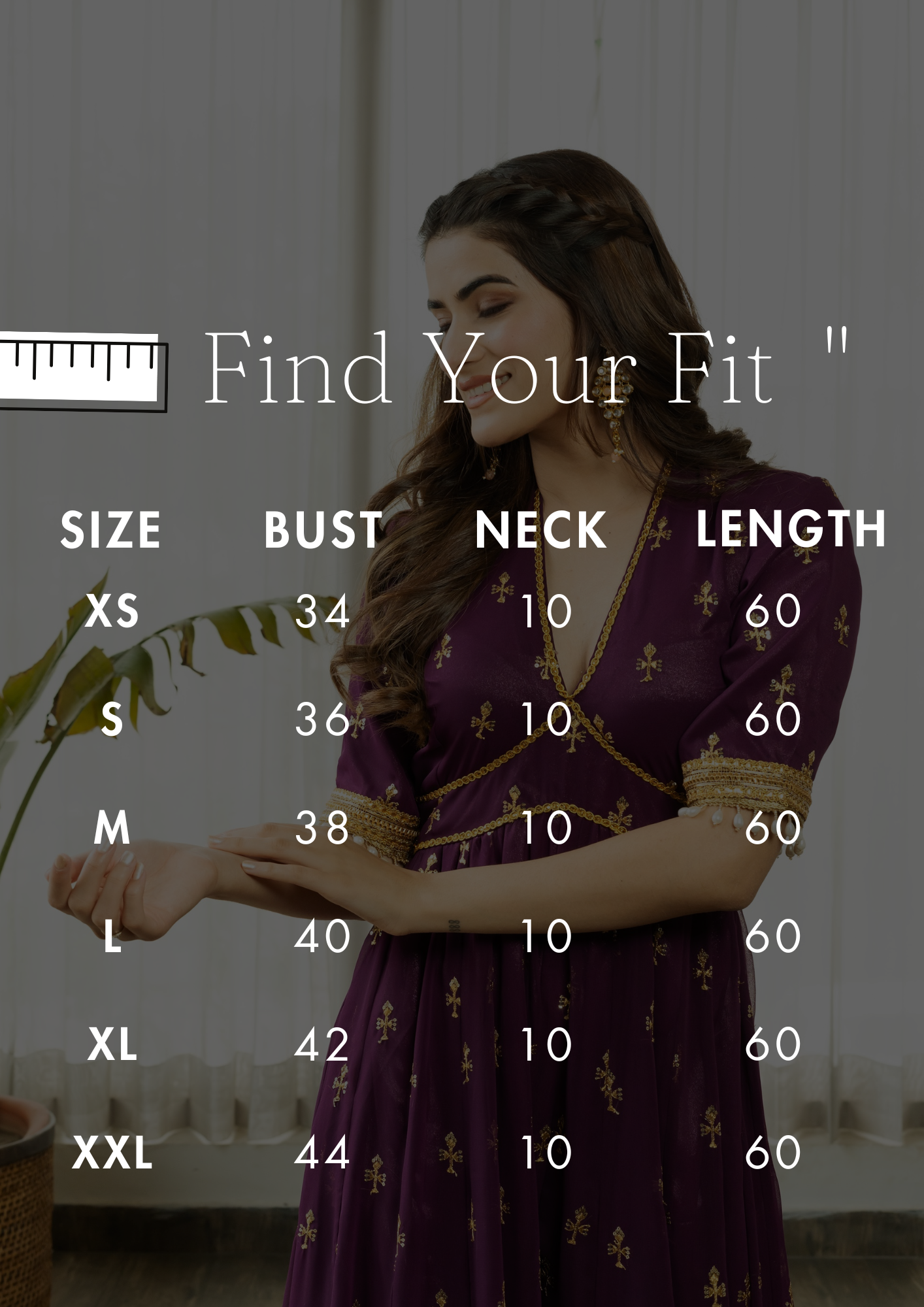 GIVISHA PURPLE EMBELLISHED SET - Sarnya