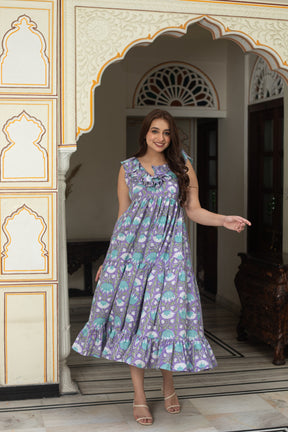 ASHI A LINE DRESS - Sarnya