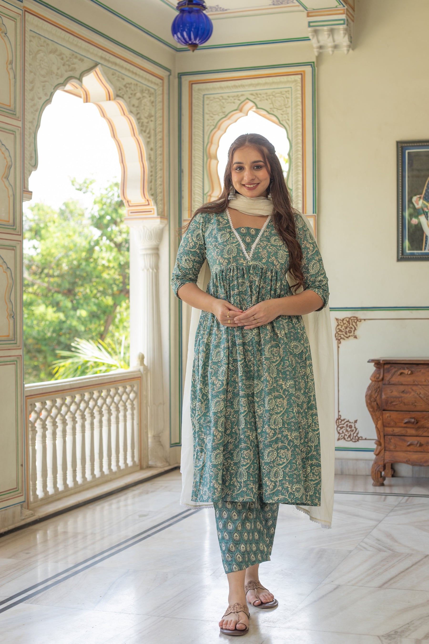 MALHAR KURTA SET - Sarnya