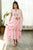 PREYA LIGHT PINK EMBROIDERED ANARKALI SUIT SET WITH DUPATTA - Sarnya