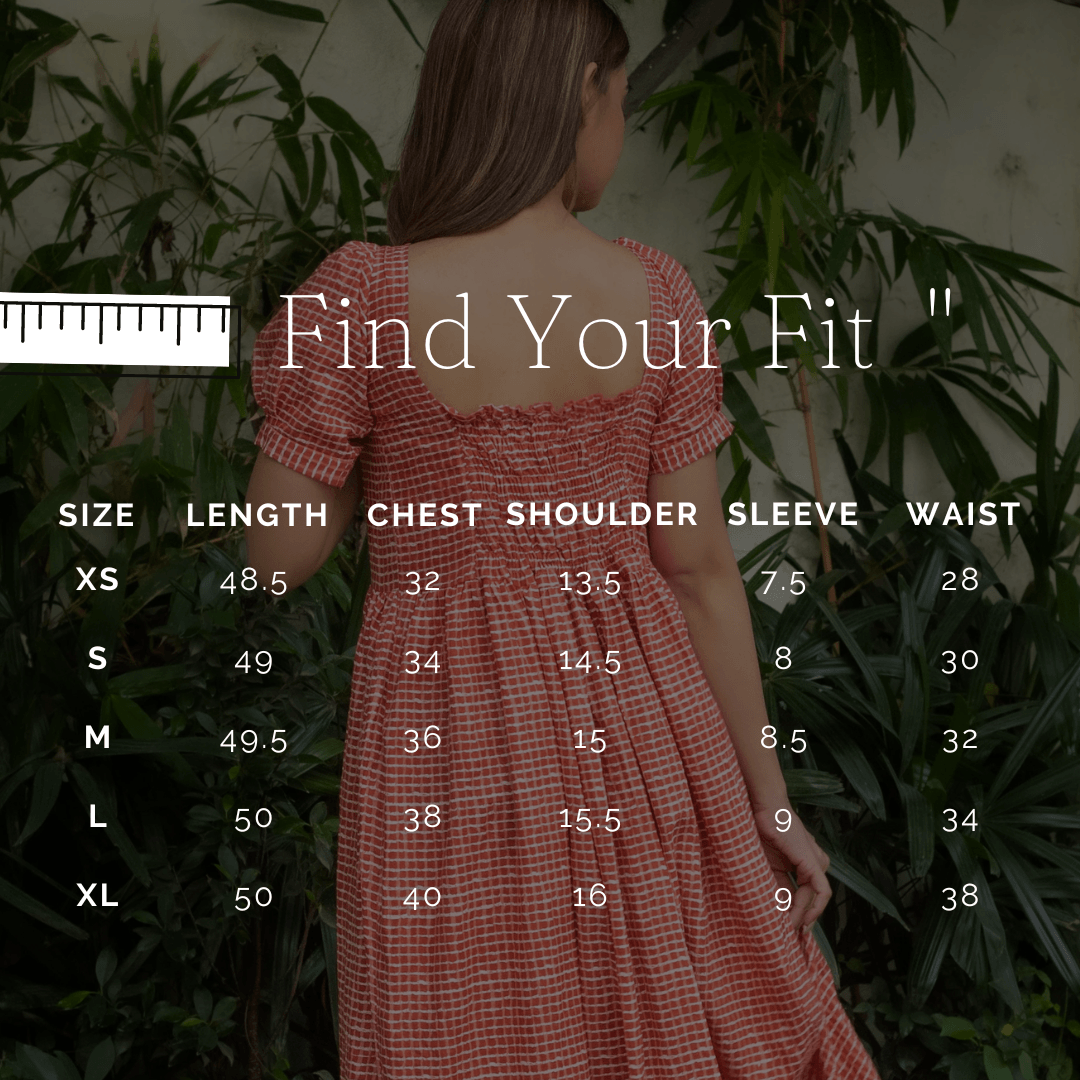 MARIGOLD PLAID DRESS - Sarnya