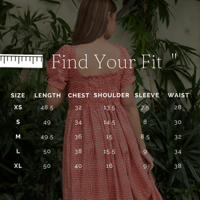 MARIGOLD PLAID DRESS - Sarnya