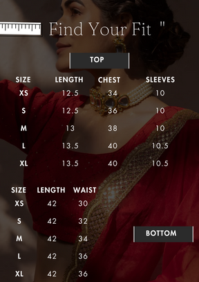 RED VELVET LEHENGA - Sarnya