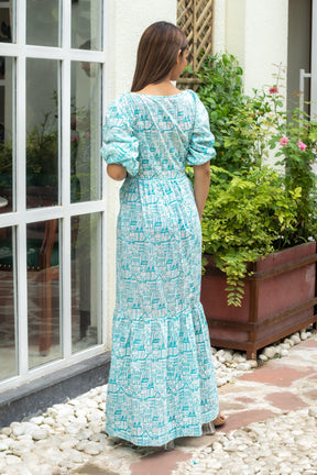 PISTACHIO MINT DRESS - Sarnya
