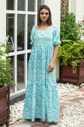 PISTACHIO MINT DRESS - Sarnya