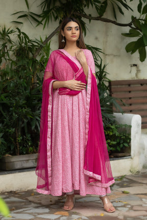 PINK DAHLIA SUIT SET - Sarnya