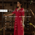 REDDISH POLKA DRESS - Sarnya